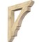 Ekena Millwork Balboa Slat Rough Sawn Bracket, Douglas Fir, 6"W x 38"D x 44"H BKT06X38X44BOA06RDF - alternate 1